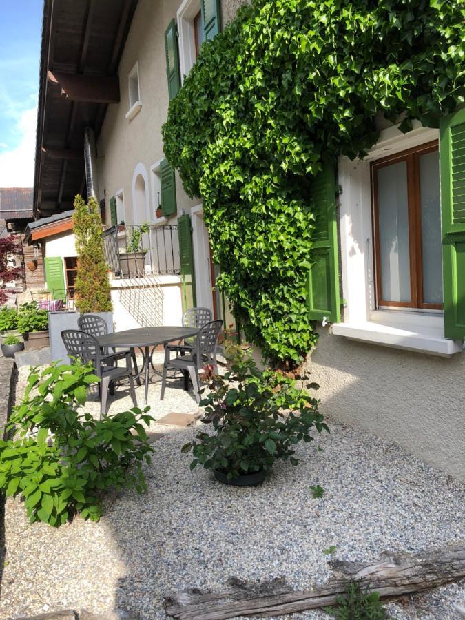 Cafe Cher-Mignon Et Chambres D'Hotes Chermignon-d'en Haut Exterior photo